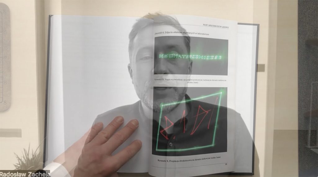 Jenny Brockmann: ‚Study_Pokaz-Laserowy‘, 3-channel video. 20:51 min., 2023 © the artist