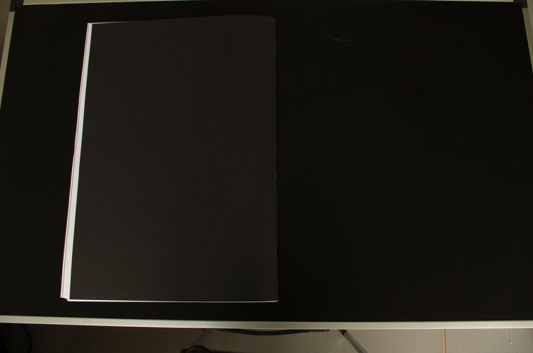 Jenny Brockmann: ‚Artist_book_horizon‘, 2007. Collage on paperboard. Photo: Jenny Brockmann © the artist